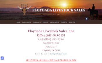 Floydada Livestock Sales Floydada Texas